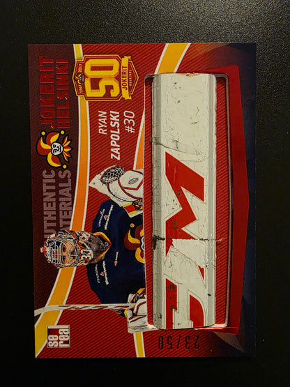 2017-18 Sereal Jokerit Stick - Ryan Zapolski #JOK-STI-001 /50
