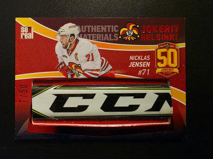 2017-18 Sereal Jokerit Stick - Nicklas Jensen #JOK-STI-014 /50