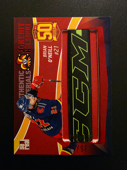 2017-18 Sereal Jokerit Stick - Brian O'Neill #JOK-STI-009 /50