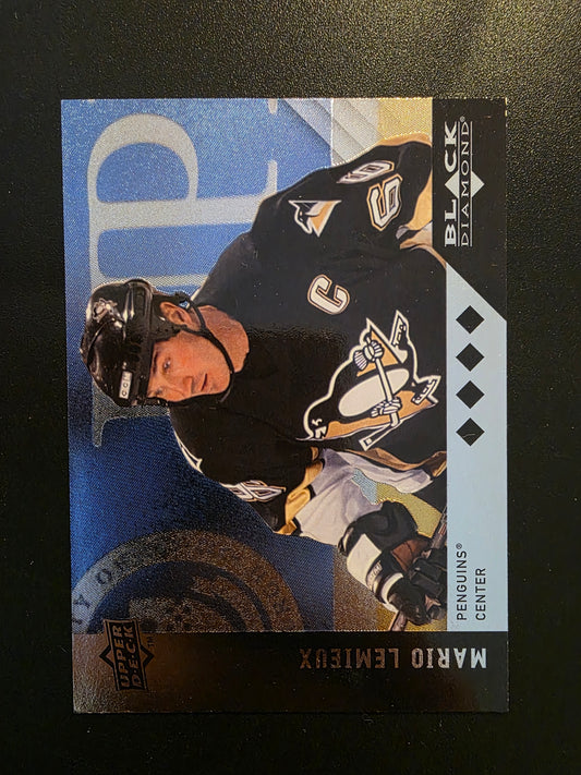 2009-10 Upper Deck Black Diamond - Horizontal Variations - Mario Lemieux #BD28