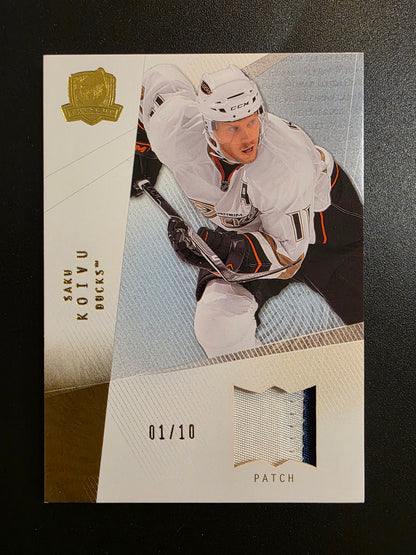 2009-10 Upper Deck The Cup - Gold Patch - Saku Koivu #21 /10