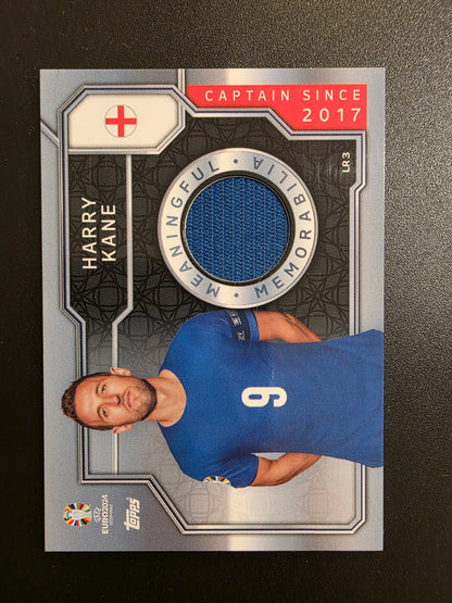 2024 Topps Match Attax UEFA Euro - Meaningful Memorabilia - Harry Kane #LR3