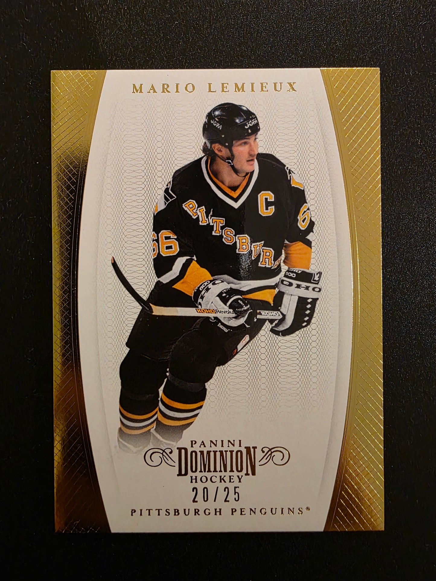 2011-12 Panini Dominion - Gold - Mario Lemeiux #66 /25