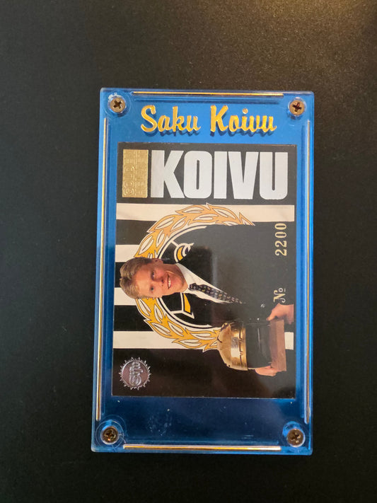 1995-96 Sisu Super Chase - Golden Helmet - Saku Koivu /2500