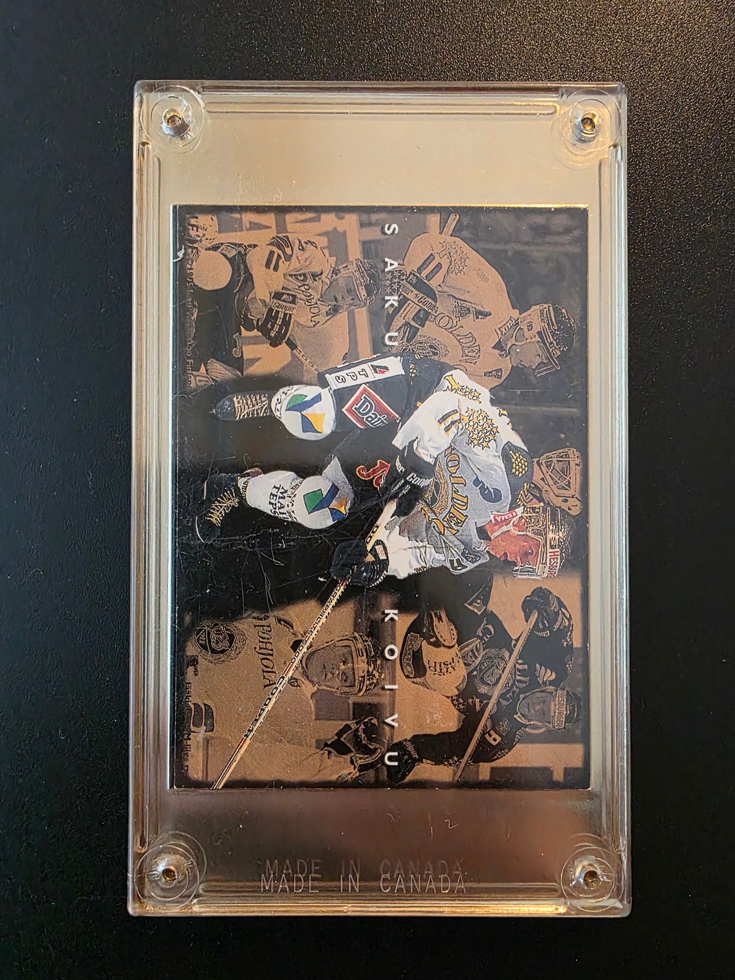 1995-96 Sisu Super Chase - Golden Helmet - Saku Koivu /2500