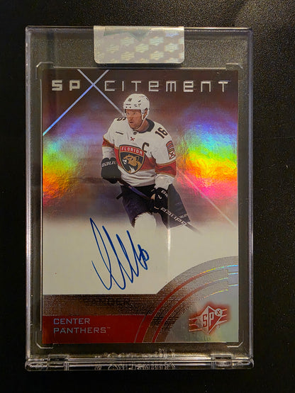 2024-25 Upper Deck Clear Cut - 2000-01 SPx Xcitement - Aleksander Barkov #SXA-AB
