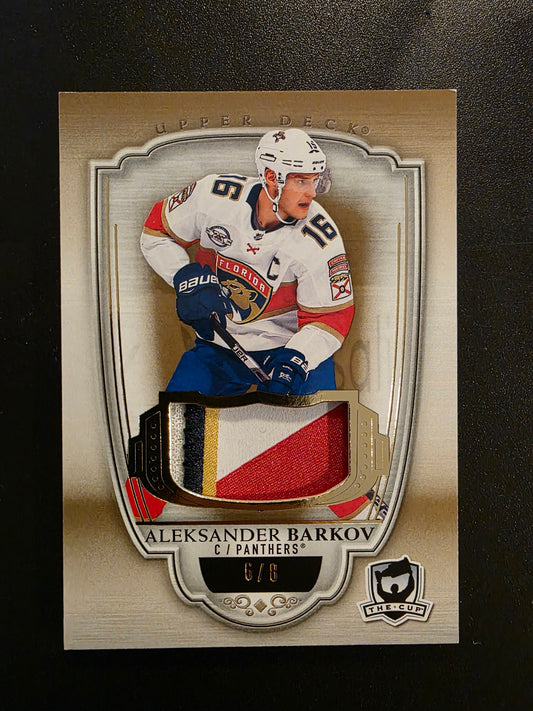 2018-19 Upper Deck The Cup - Gold Foil - Aleksander Barkov  #23 /8