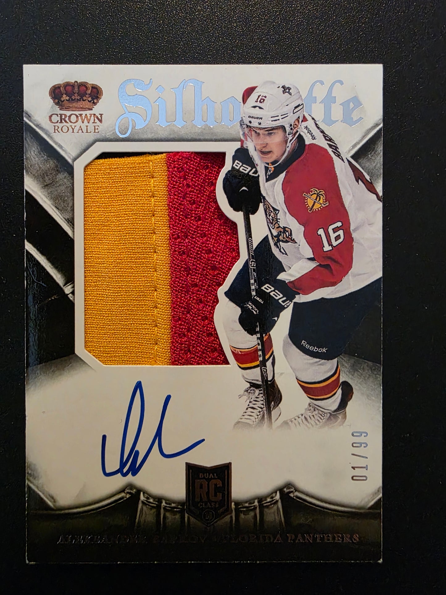 2013-14 Panini Crown Royale - Rookie Silhouette - Aleksander Barkov #190 /99 RC