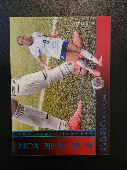 2024-25 Panini Noir - Sneaker Spotlight - Mallory Swanson #17 /25