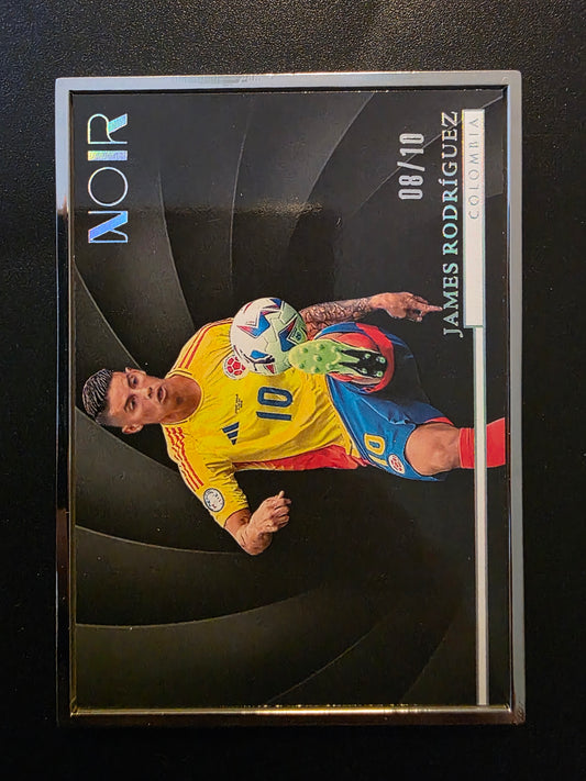 2024-25 Panini Noir - Silver Frame - James Rodriguez #179 /10