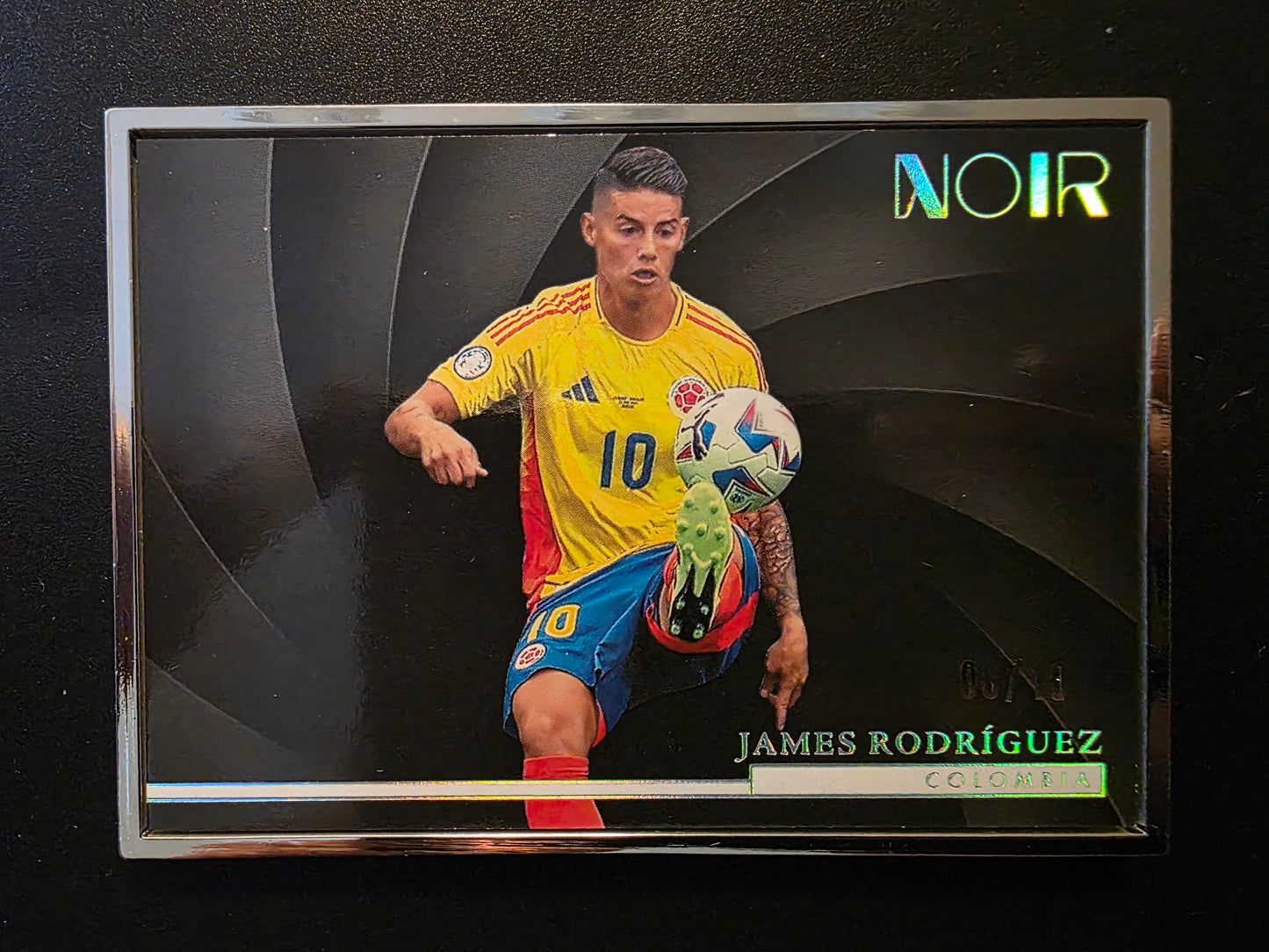 2024-25 Panini Noir - Silver Frame - James Rodriguez #179 /10