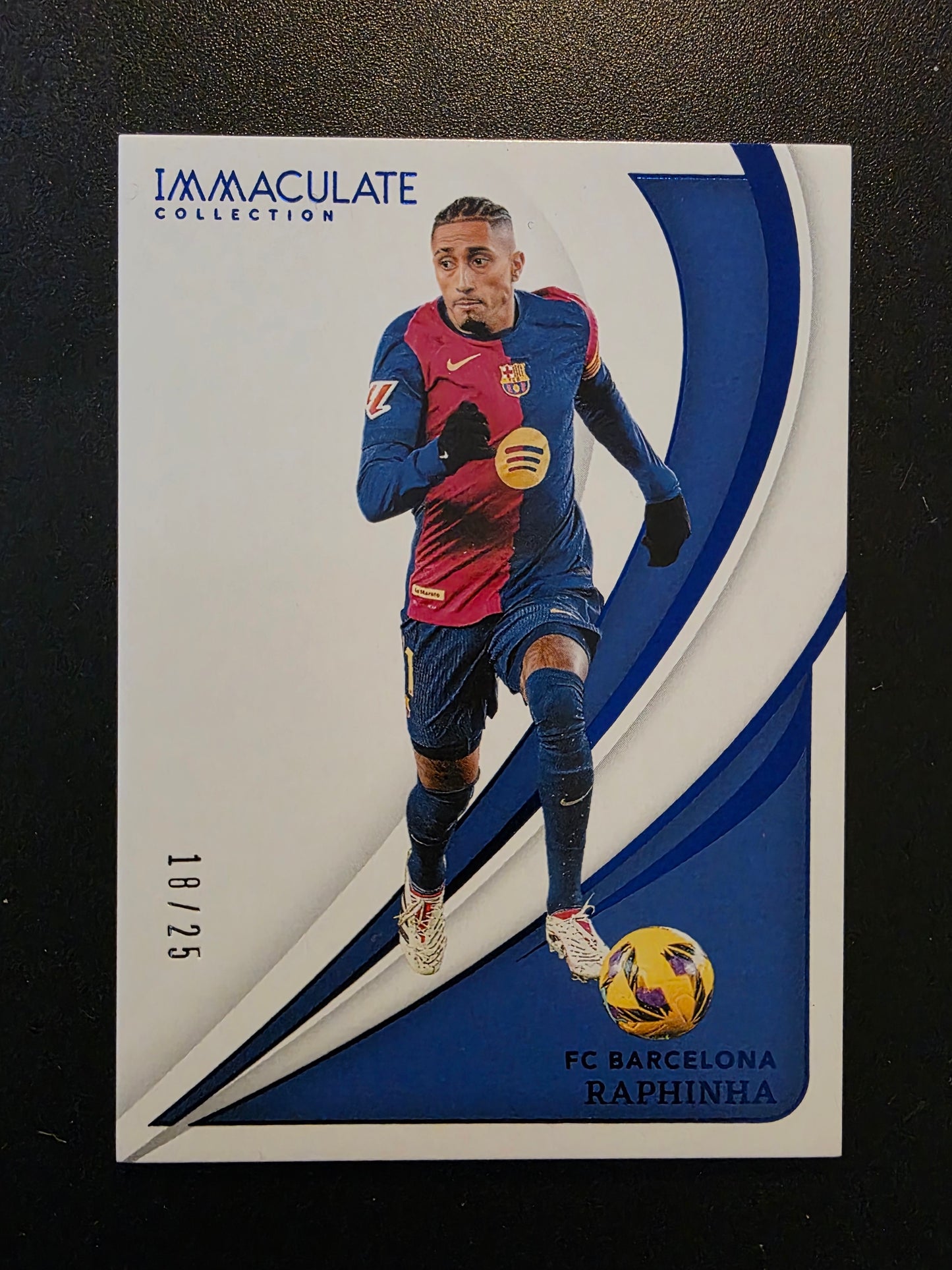 2024-25 Panini Immaculate Collection - Sapphire - Raphinha #13 /25