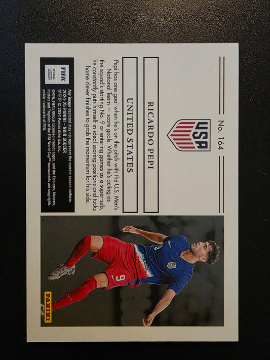 2024-25 Panini Noir - Silver Frame - Richardo Pepi #164 /10