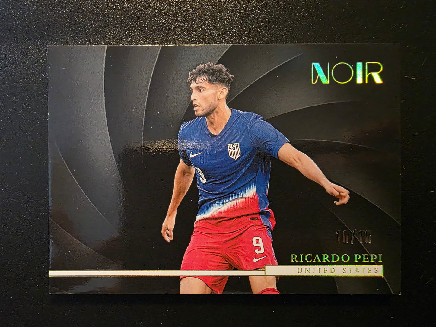 2024-25 Panini Noir - Silver Frame - Richardo Pepi #164 /10