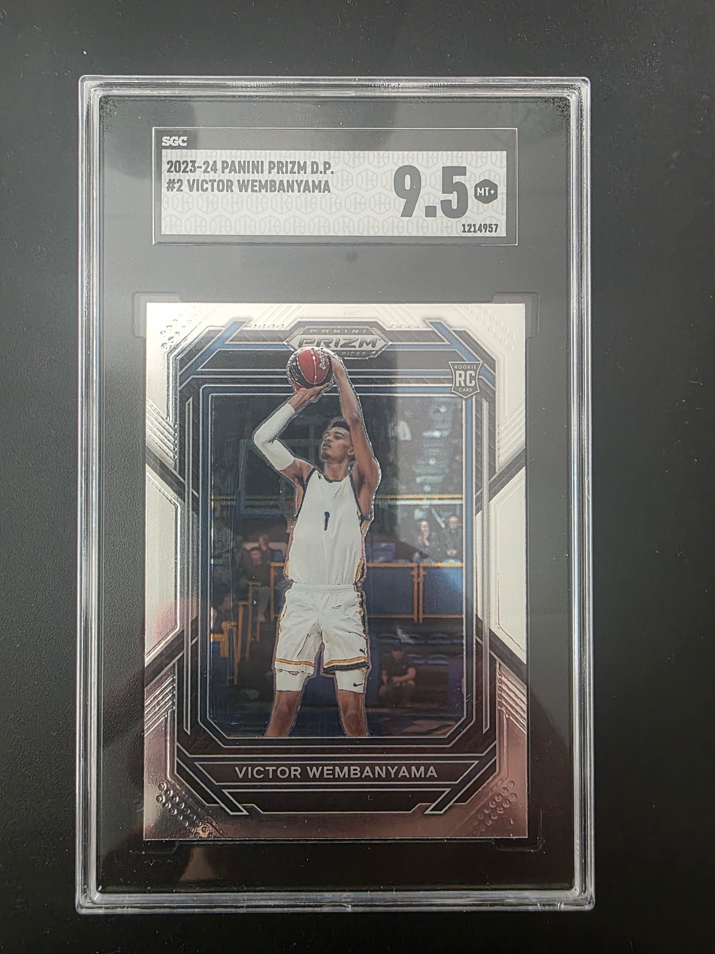 2023-24 Panini Prizm Draft Picks - Victor Wembanyama #2 SGC 9.5 RY