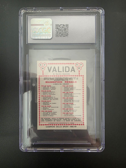 1968-69 Panini Campioni Dello Sport - Valida Back - Paavo Nurmi #427 CGC 6