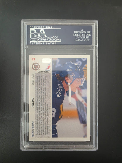 1991-92 Upper Deck - Teemu Selanne #21 PSA 10 RC