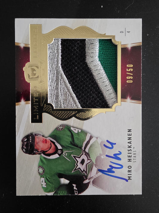 2019-20 Upper Deck The Cup - Limited Logos - Miro Heiskanen #LL-MH /50
