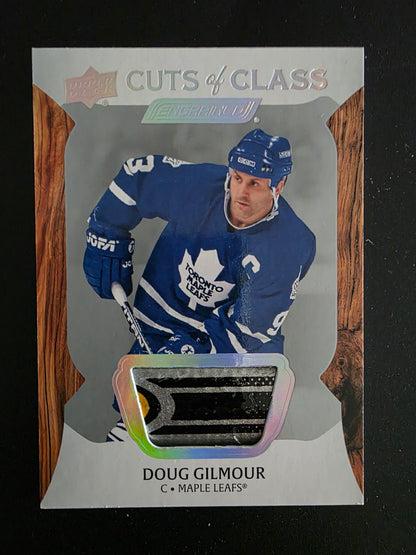 2024-25 Upper Deck Engrained Icons - Cuts of Class Relics - Doug Gilmour #CC-DG