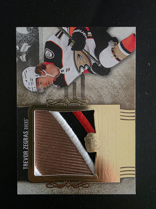 2022-23 Upper Deck The Cup - Limited Logos - Trevor Zegras #LL-TZ /50