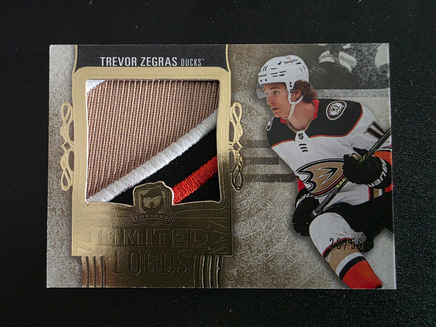 2022-23 Upper Deck The Cup - Limited Logos - Trevor Zegras #LL-TZ /50