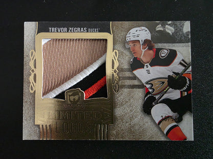 2022-23 Upper Deck The Cup - Limited Logos - Trevor Zegras #LL-TZ /50