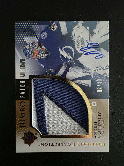 2024-25 Upper Deck Ultimate Collection - Jumbo Patch - Andrei Vasilevskiy #11 /10