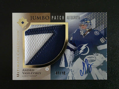 2024-25 Upper Deck Ultimate Collection - Jumbo Patch - Andrei Vasilevskiy #11 /10