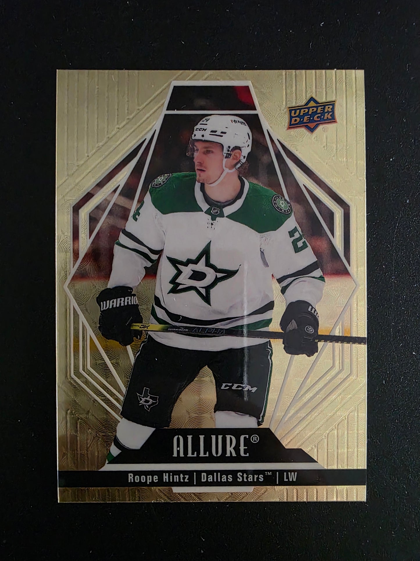 2022-23 Upper Deck Allure - Golden Treasures - Roope Hintz #85 1of1