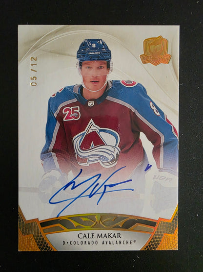 2020-21 Upper Deck The Cup - Gold Spectrum Foil Autographs - Cale Makar #48 /12