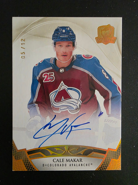 2020-21 Upper Deck The Cup - Gold Spectrum Foil Autographs - Cale Makar #48 /12