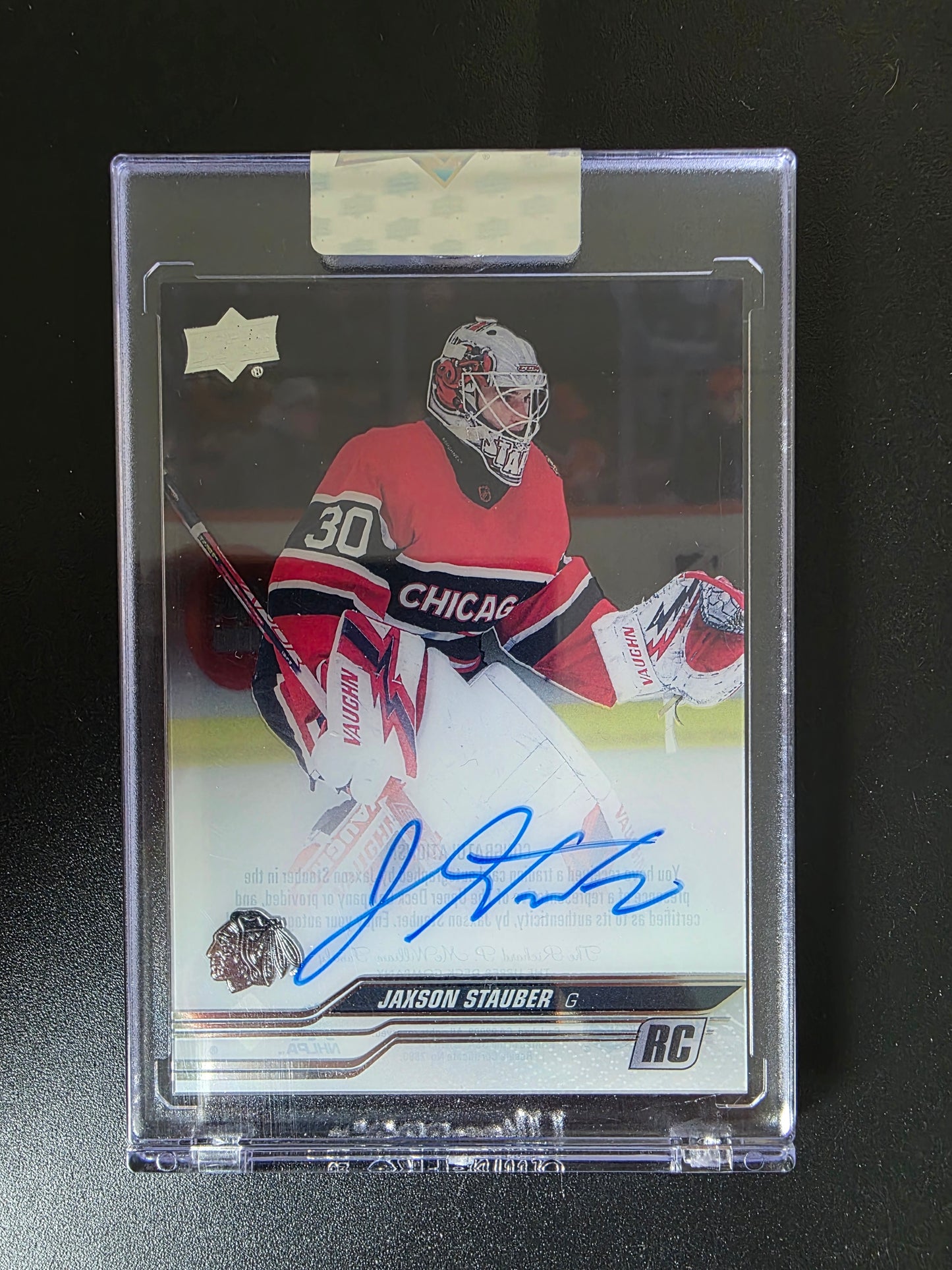 2023-24 Upper Deck Clear Cut - Rookies - Jaxson Stauber #CC-ST RC