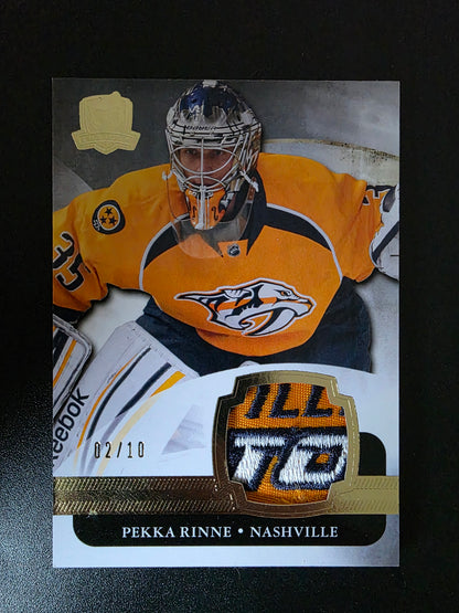 2011-12 Upper Deck The Cup - Gold - Pekka Rinne #50 /10