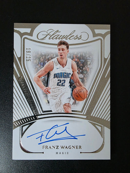2023-24 Panini Flawless - Flawless Autographs - Franz Wagner #FA-WAG /25