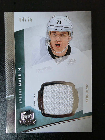 2012-13 Upper Deck The Cup - Jersey - Evgeni Malkin #65 /25