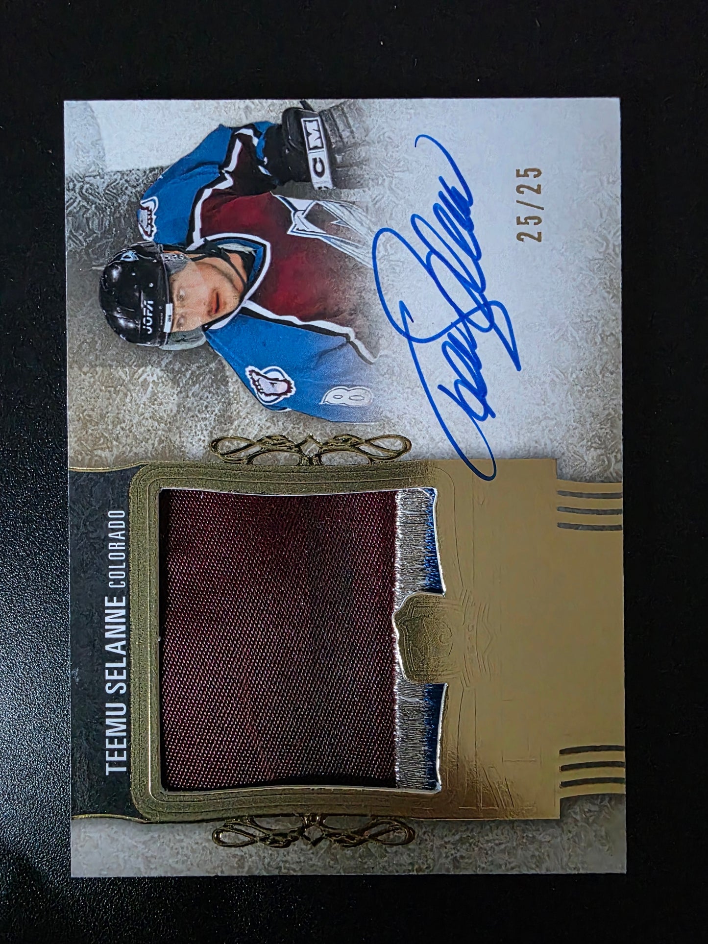2022-23 Upper Deck The Cup - Limited Logos - Teemu Selanne #LL-SE /25