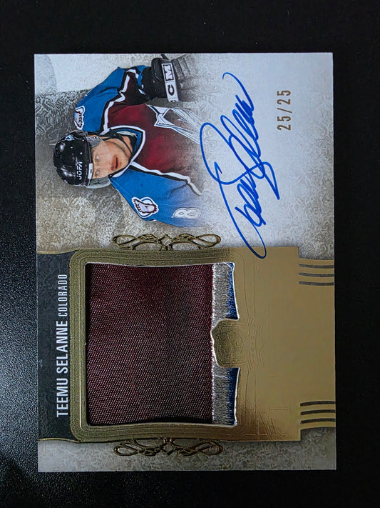 2022-23 Upper Deck The Cup - Limited Logos - Teemu Selanne #LL-SE /25
