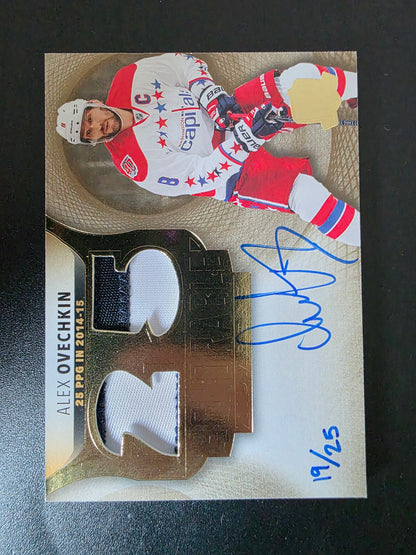 2022-23 The Cup - Honorable Numbers - Alex Ovechkin #HR-AO /25