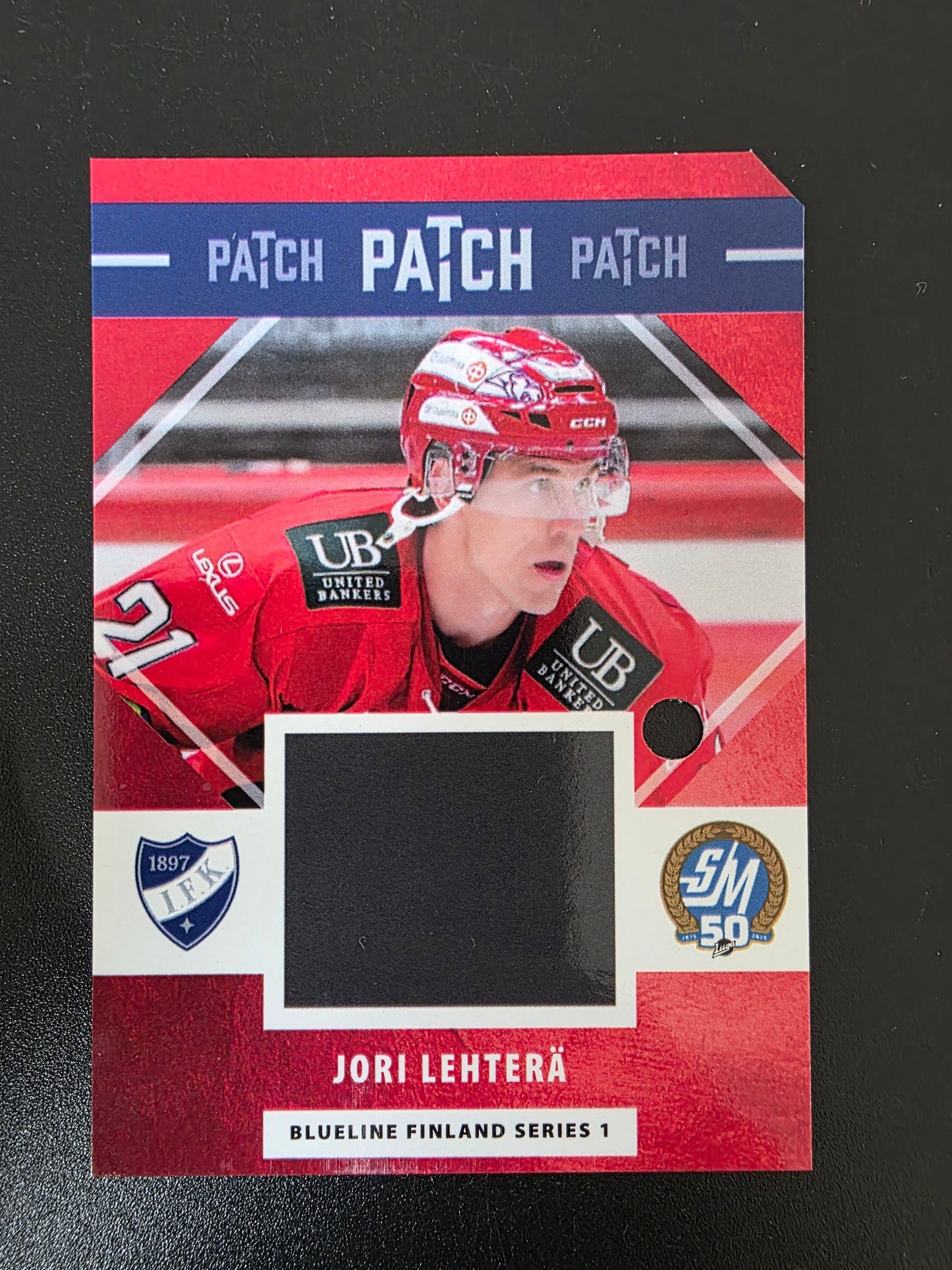 2024-25 Blueline - Patch - Jori Lehterä #GWP1 /40