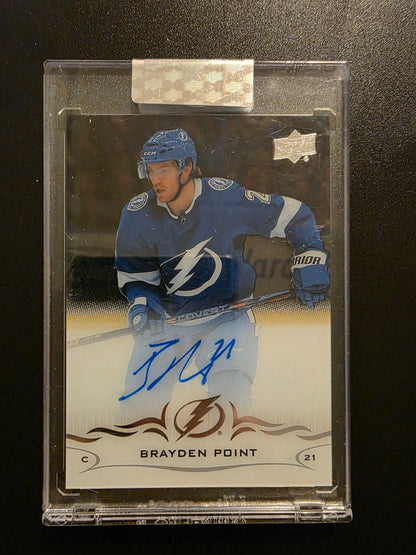 2018-19 Upper Deck Clear Cut - 2019-20 Upper Deck Clear Cut Update - Brayden Point  #CC-BP