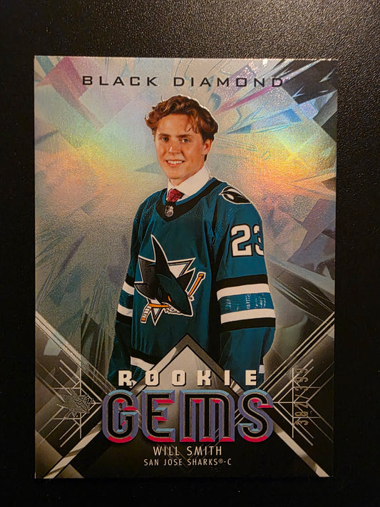 2024-25 Upper Deck Black Diamond - Rookie Gems - Will Smith #RG-WS /399 RY