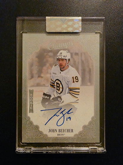 2023-24 Upper Deck Clear Cut - Champs - Rookies - John Beecher #C-JB RY