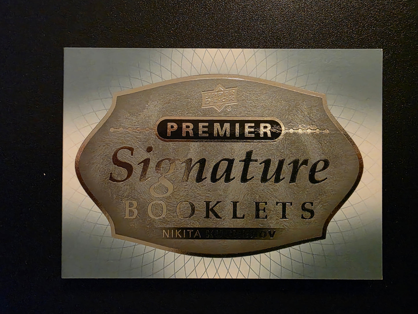 2017-18 Upper Deck Premier - Premier Signature Booklets - Nikita Kucherov #PSB-NK