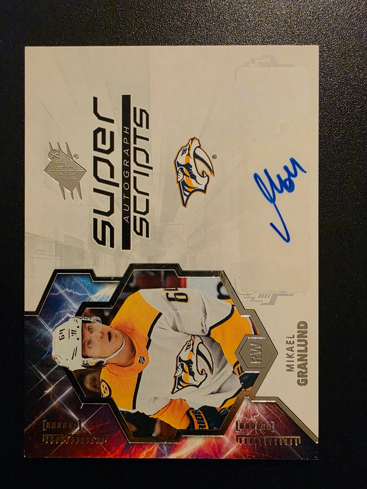 2019-20 Upper Deck SPx - Superscripts - Mikael Granlund #SS-MG