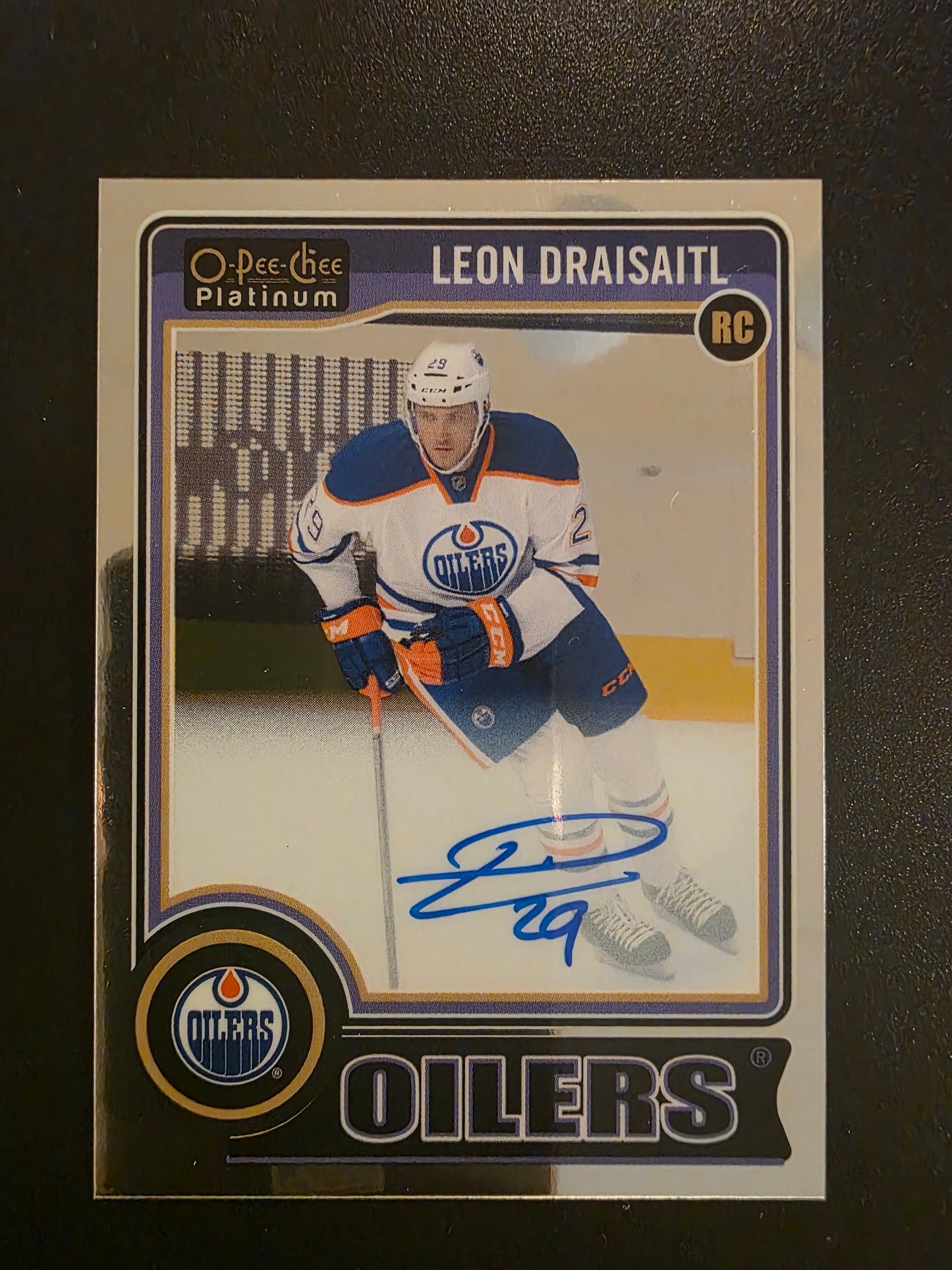 2014-15 Upper Deck OPC Platinum - Rookie Autographs - Leon Draisaitl #RA-5 RY