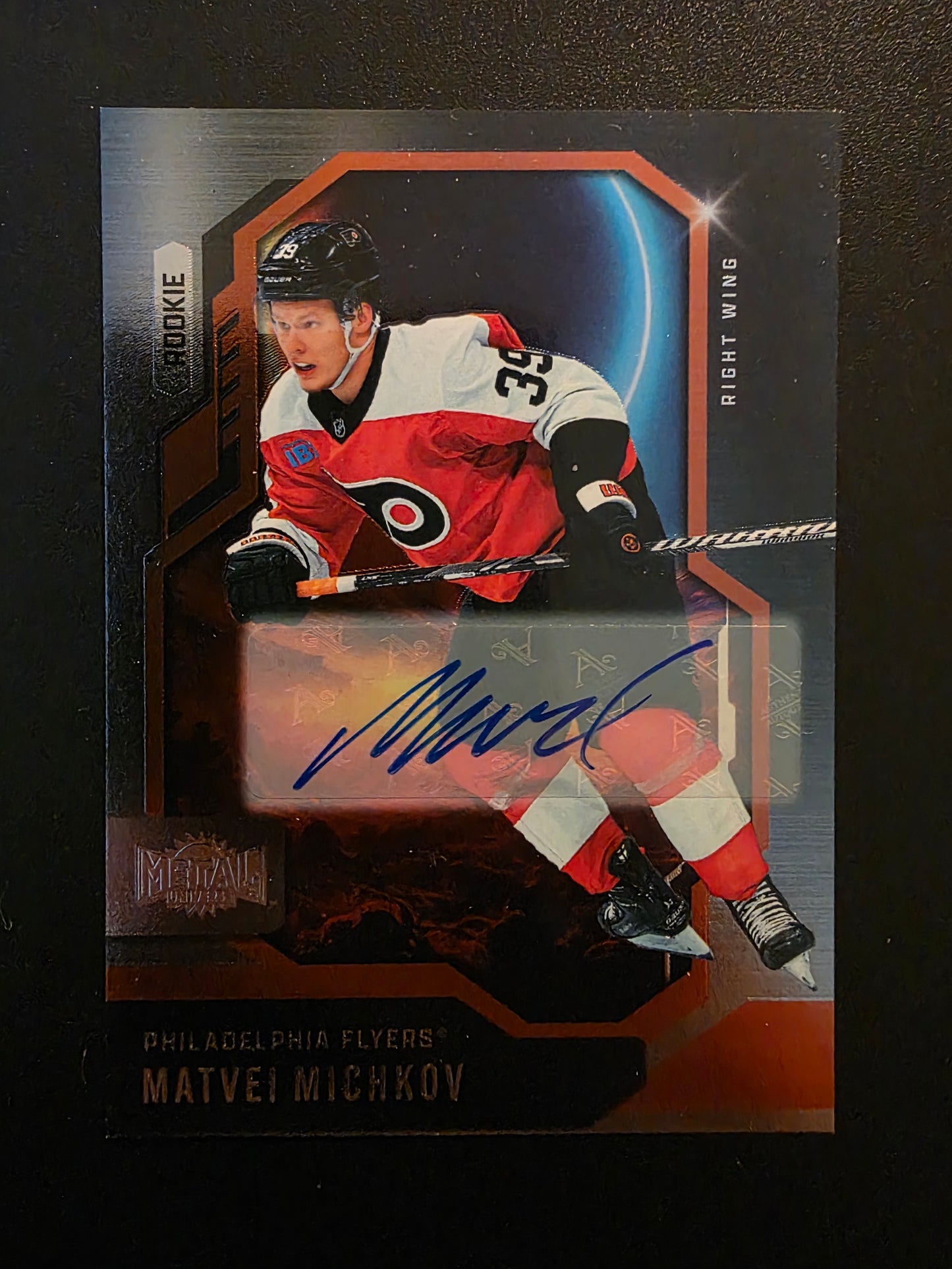 2024-25 Skybox Metal Universe - Autographs - Rookies - Matvei Michkov #139 RC