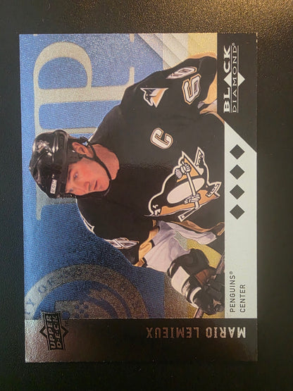 2009-10 Upper Deck Black Diamond - Horizontal Variations - Mario Lemieux #BD28