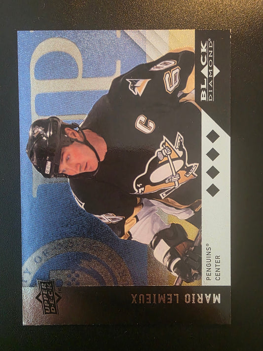 2009-10 Upper Deck Black Diamond - Horizontal Variations - Mario Lemieux #BD28