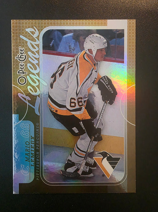 2008-09 O-Pee-Chee - Metal X - Legends - Mario Lemieux #570