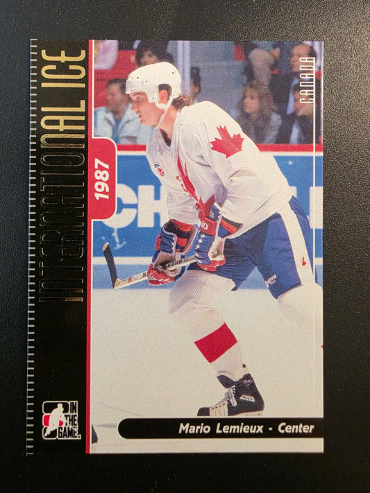 2006-07 In the Game-Used International Ice Signature Series - Gold - Mario Lemieux #17 /10